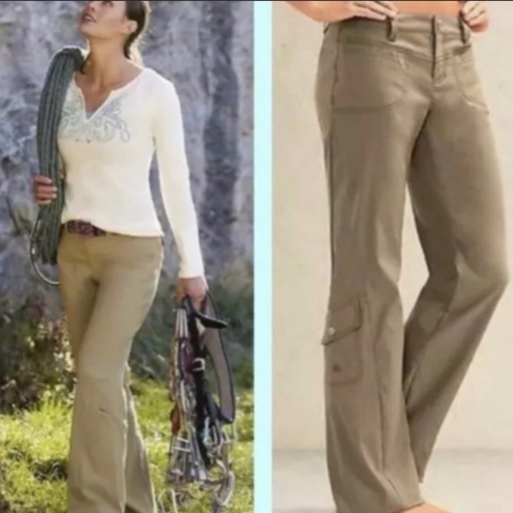 Athleta Low Rise Dipper Pants, size 10 Tall - Picture 2 of 6